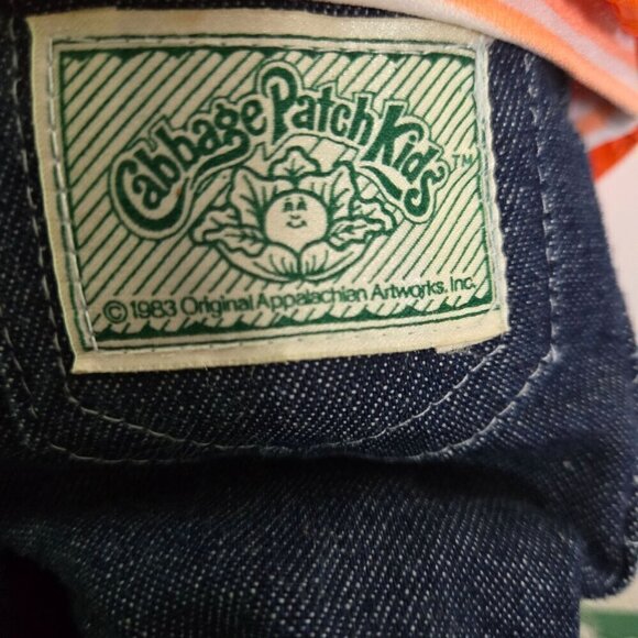 Cabbage Patch Vintage 1985 17" Boy Brown Hair Eyes Kenton Bo Birth Certificate - Picture 10 of 12